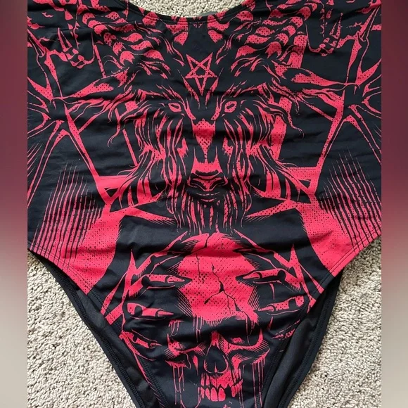 NWT killstar beach beast swimsuit xxl - Picture 5 of 5